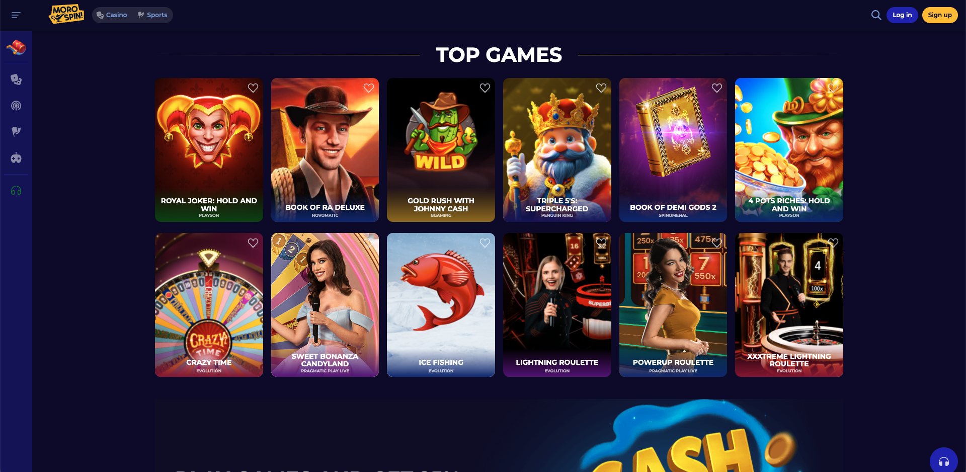 Rolling Slots Desktop